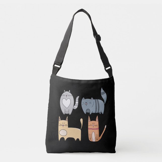 CAT CATS TOTE PURSES (Front)