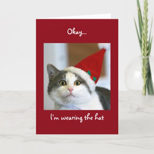 Cat_Centric Christmas Card