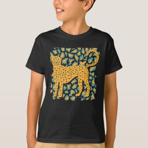 Cat Cheetah T_Shirt