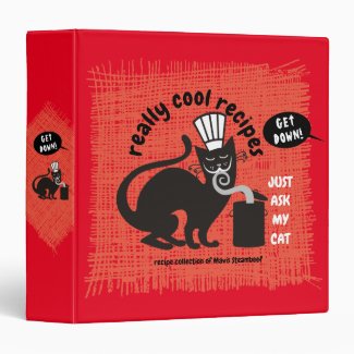 Cat chef bad kitty personalized cookbook recipe