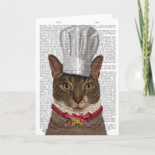 Cat Chef Card