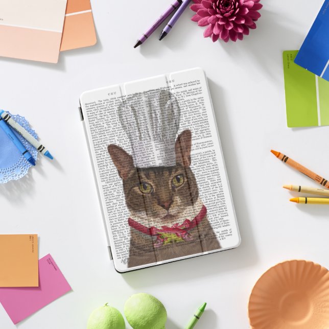 Cat Chef iPad Pro Cover (Desk)