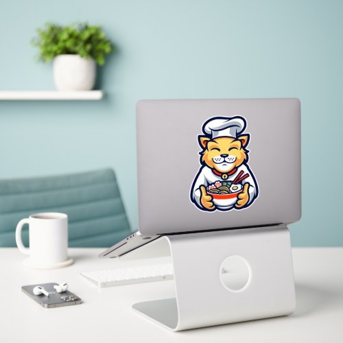 Cat Chef Ramen Sticker