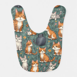  cat chin rest baby bib