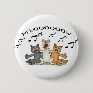 Cat Choir Button