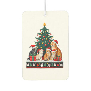 Cat Christmas Funny Ugly Women Men Merry Gift (5) Air Freshener