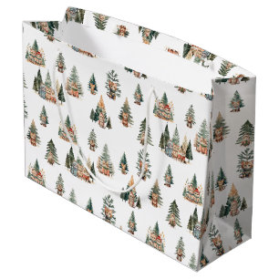 Cat Christmas Gift Bag