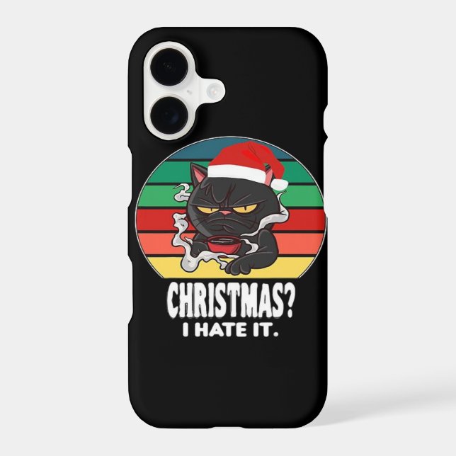 Cat Christmas  Iphone Case (Back)