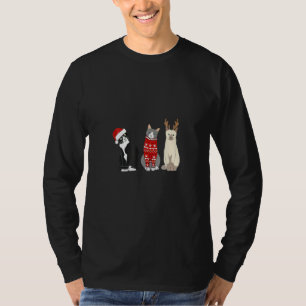 Cat Christmas  Meowy Merry Catmas Cat T-Shirt