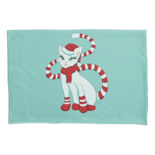 Cat Christmas Mood - Holiday Ready Kitty Pillow Case
