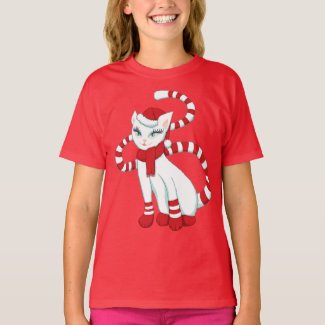 Cat Christmas Mood - Holiday Ready Kitty T-Shirt
