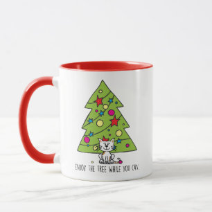 Cat Christmas Mug