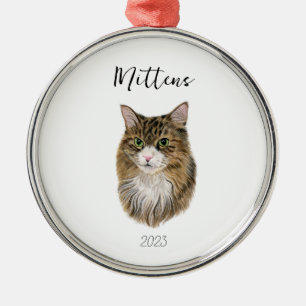 Cat Christmas Ornament
