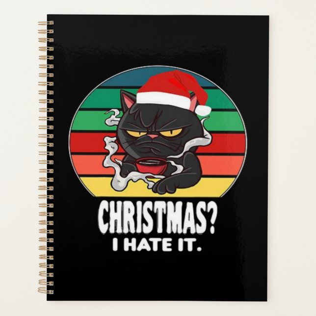 Cat Christmas  Planner (Front)