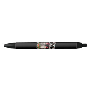 Cat Christmas Santa Hat Funny Merry Catmas Pen