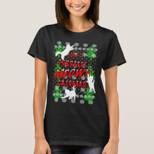 Cat Christmas Shirt, Christmas Cat Womens TShirts