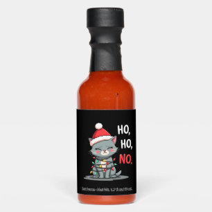 Cat Christmas Shirt Kids Funny Santa Cat Christmas Hot Sauces