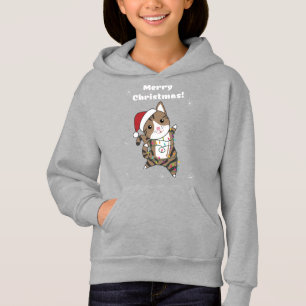 Cat Christmas Snow Winter Animals Cats Hoodie