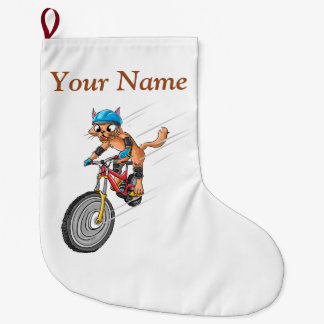 Cat Christmas Stocking