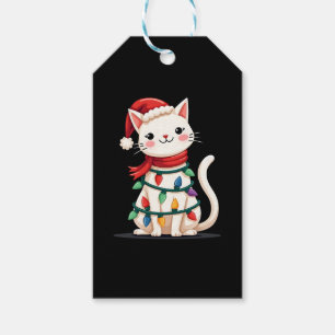 Cat Christmas Tree Christmas (1) Gift Tags