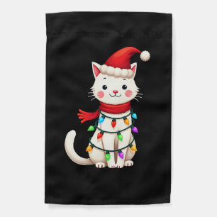 Cat Christmas Tree Christmas (2) Garden Flag
