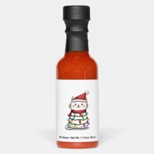 Cat Christmas Tree Christmas (2) Hot Sauces