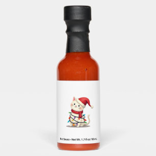 Cat Christmas Tree Christmas (2) Hot Sauces