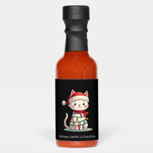 Cat Christmas Tree Christmas (3) Hot Sauces