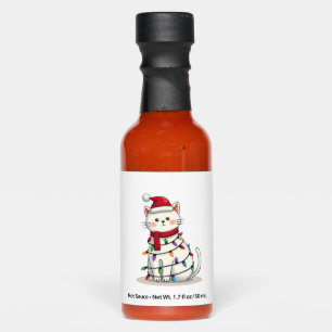 Cat Christmas Tree Christmas (4) Hot Sauces