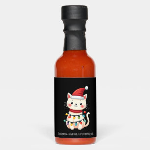 Cat Christmas Tree Christmas (4) Hot Sauces