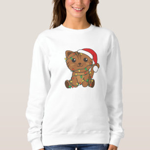 Cat Christmas Winter Animals Cats Sweatshirt