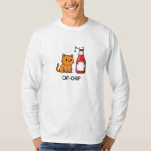 Cat-Chup: Whiskers & Ketchup Bliss T-Shirt