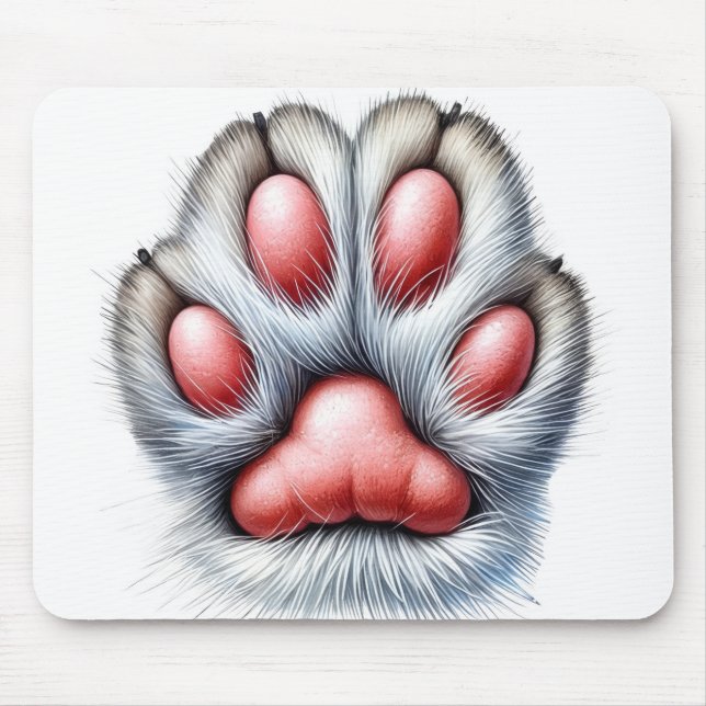 Cat Claw Mouse Pad – Cute & Fun (Front)