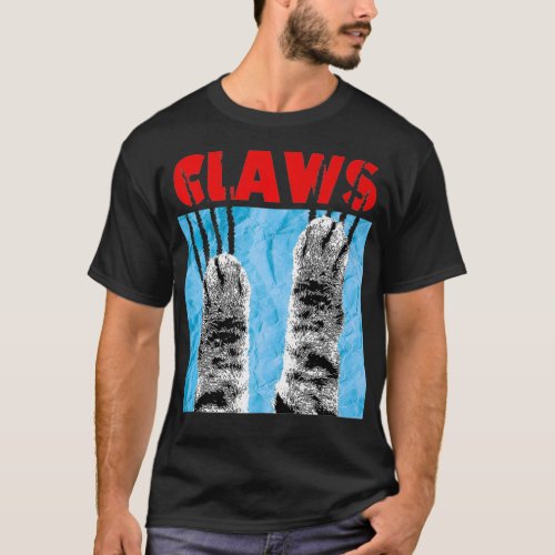 Cat Claws Movie Poster watcher  T_Shirt
