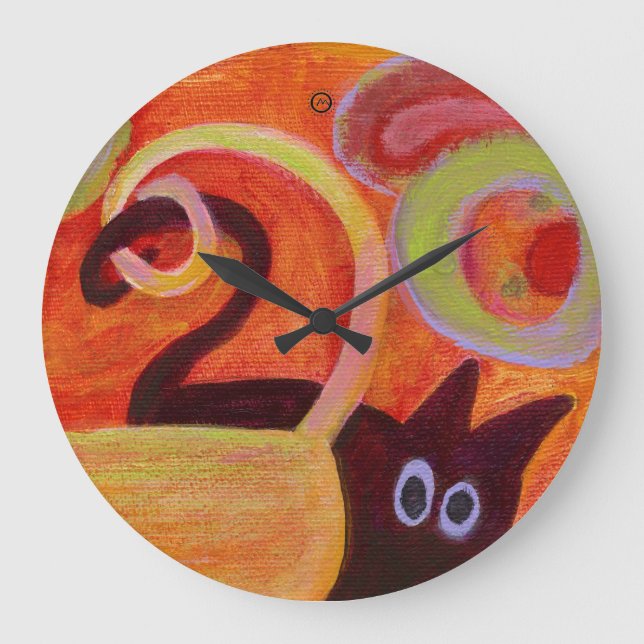 cat clock (Front)