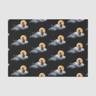 Cat Cloud Moon Tissue Paper