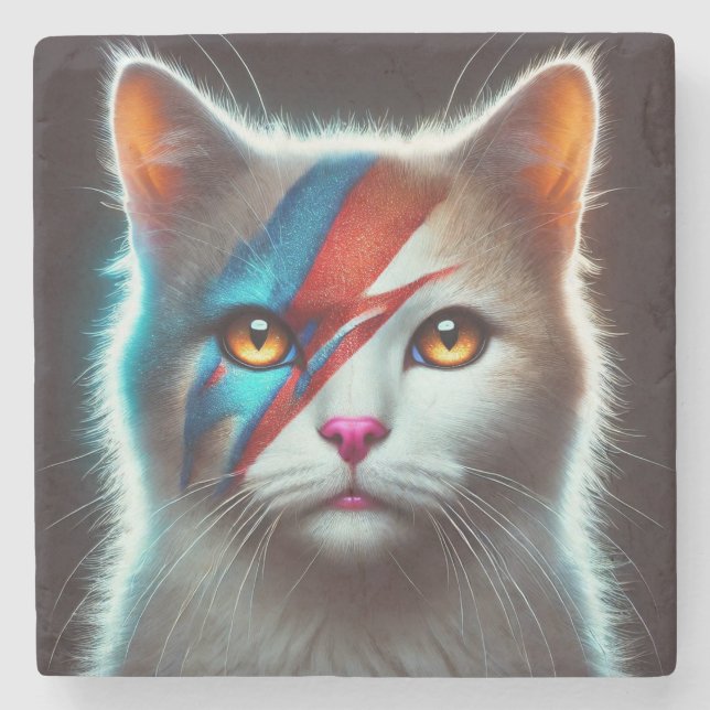 Cat coasters! stone coaster (Front)