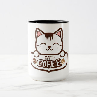 Cat + Coffee Combo Mug