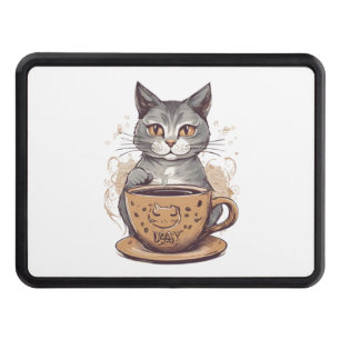 Cat Coffee   Hitch Cover