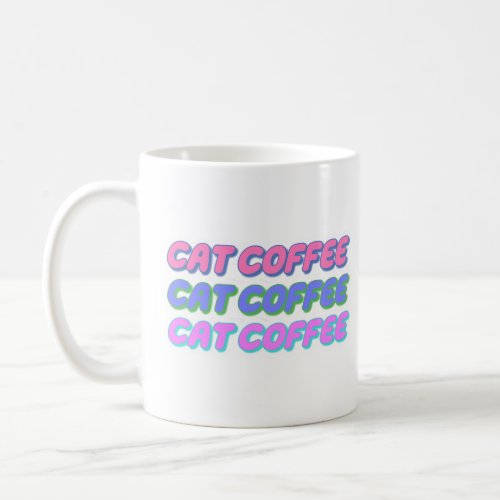 Cat Coffee Lover Coffee Mug