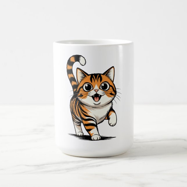 cat coffee mug (Center)