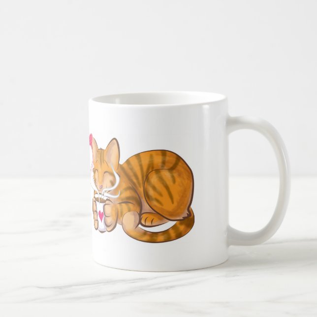 Cat Coffee Mug (Right)