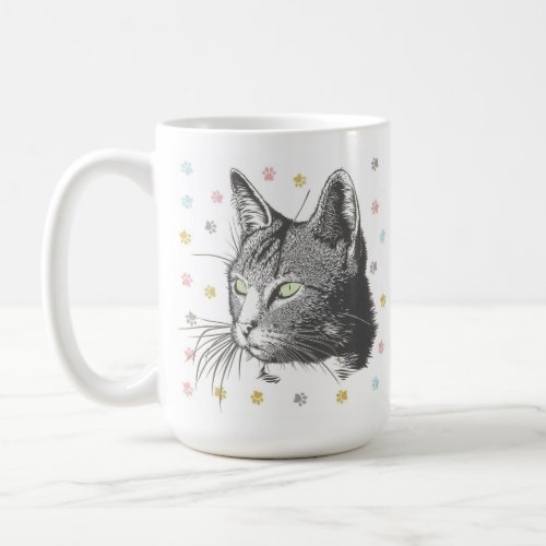 Cat coffee mug