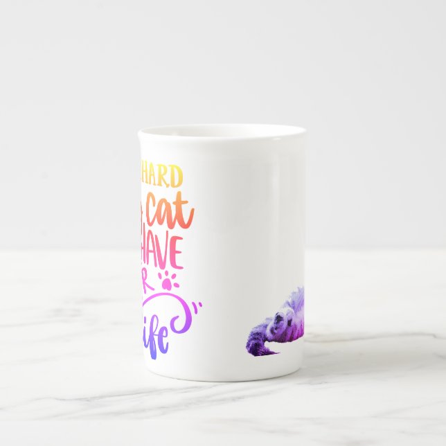 Cat/coffee Specialty Mug (Front)