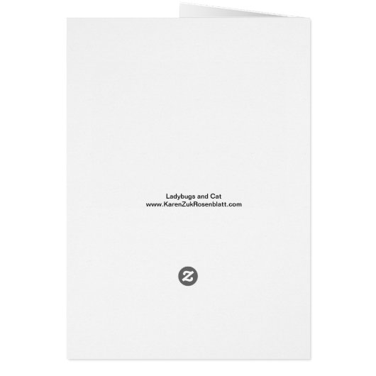 Cat, Coke Bottle and Ladybugs (Back)