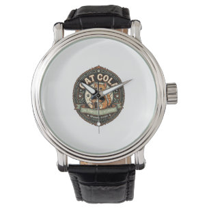 Cat Cola Cat Soda Pop Beverage Label Cat Vintage V Watch