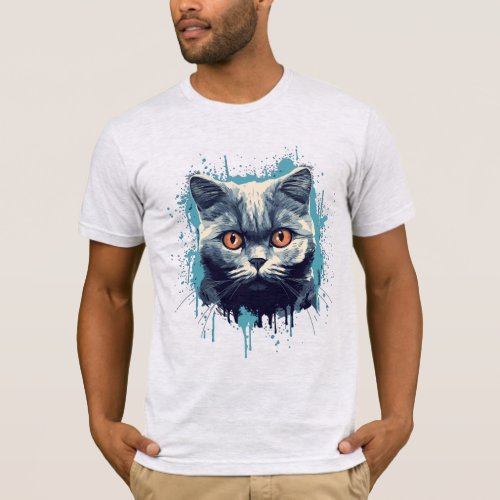 Cat Collection _ British Shorthair 2 T_Shirt