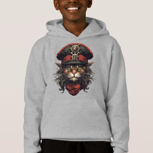 Cat Collection _ Pirate Cat 2 Hoodie