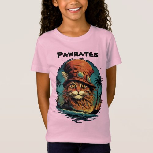 Cat Collection _ Pirate Cat 4 T_Shirt