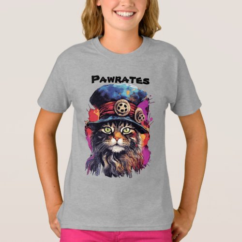 Cat Collection _ Pirate Cat 5 T_Shirt